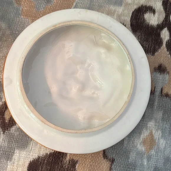 Vintage Capodimonte dish